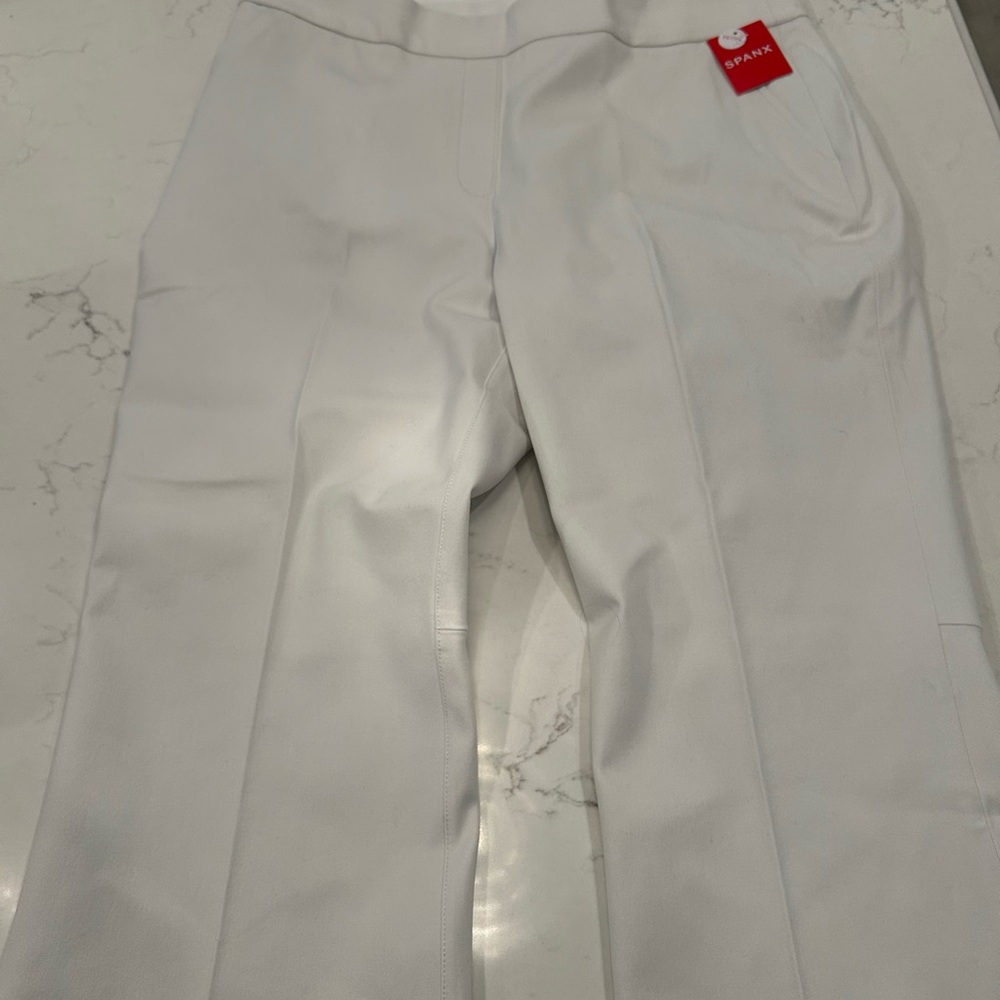 SPANX white petite Trousers flare - Picture 3 of 5